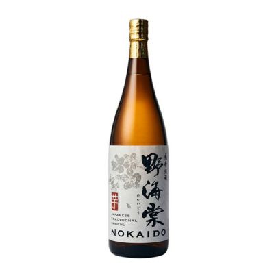 麦焼酎「野海棠」は、手造り、木桶仕込み、木樽蒸溜 1800ml
