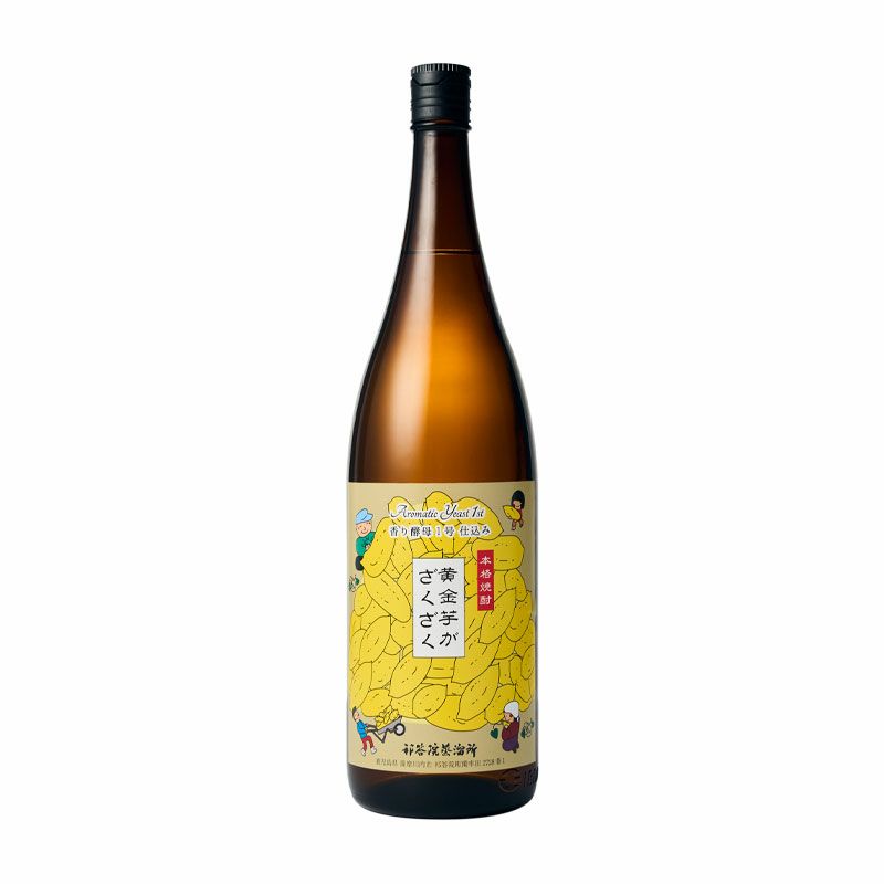 バナナの香りの芋焼酎「黄金芋がざくざく」 1800ml